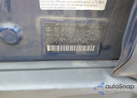 2010 Subaru Outback 2.5I Limited from USA, damaged, VIN 4S4BRCKC2A3383037